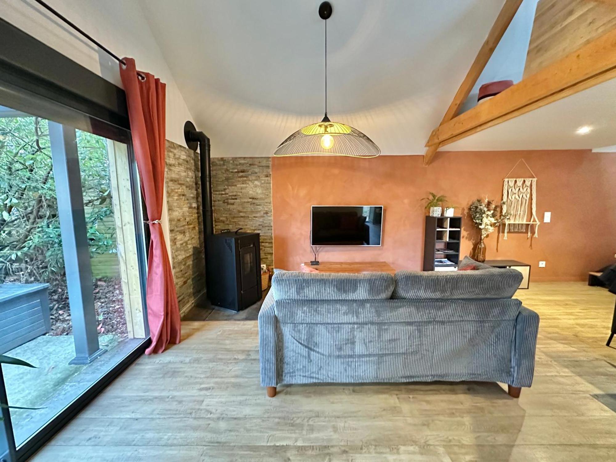 La Ptite Maison Proche Rouen La Vaupaliere ภายนอก รูปภาพ